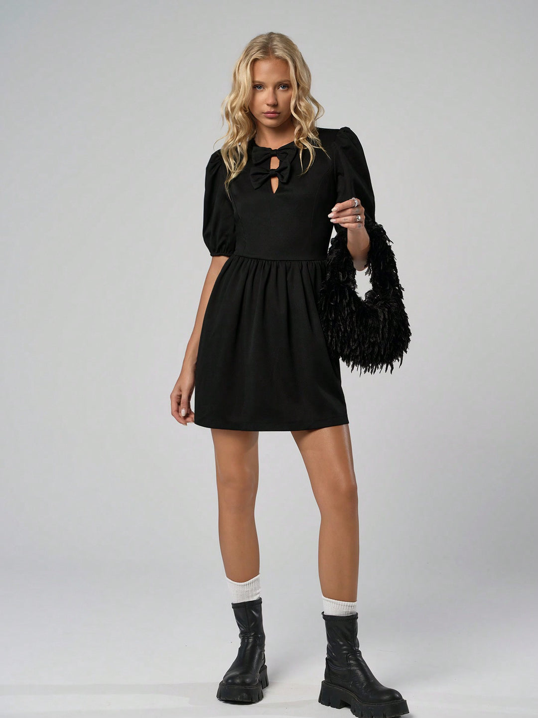 Rochie mini SHEIN, negru
