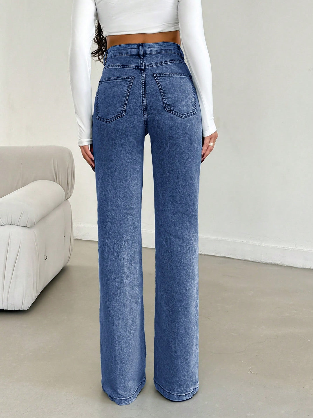Jeans SHEIN, albastru