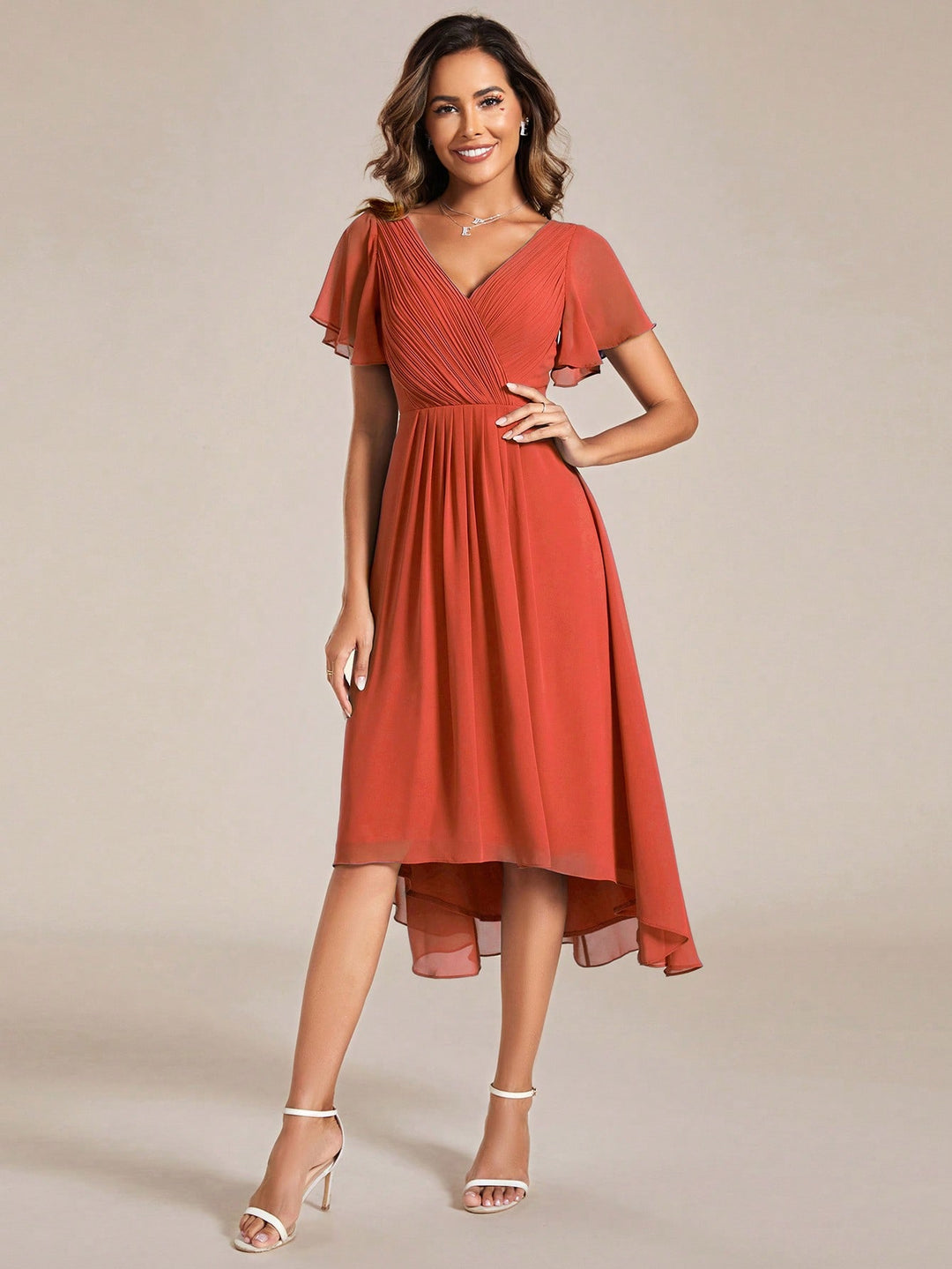 Rochie SHEIN, portocaliu
