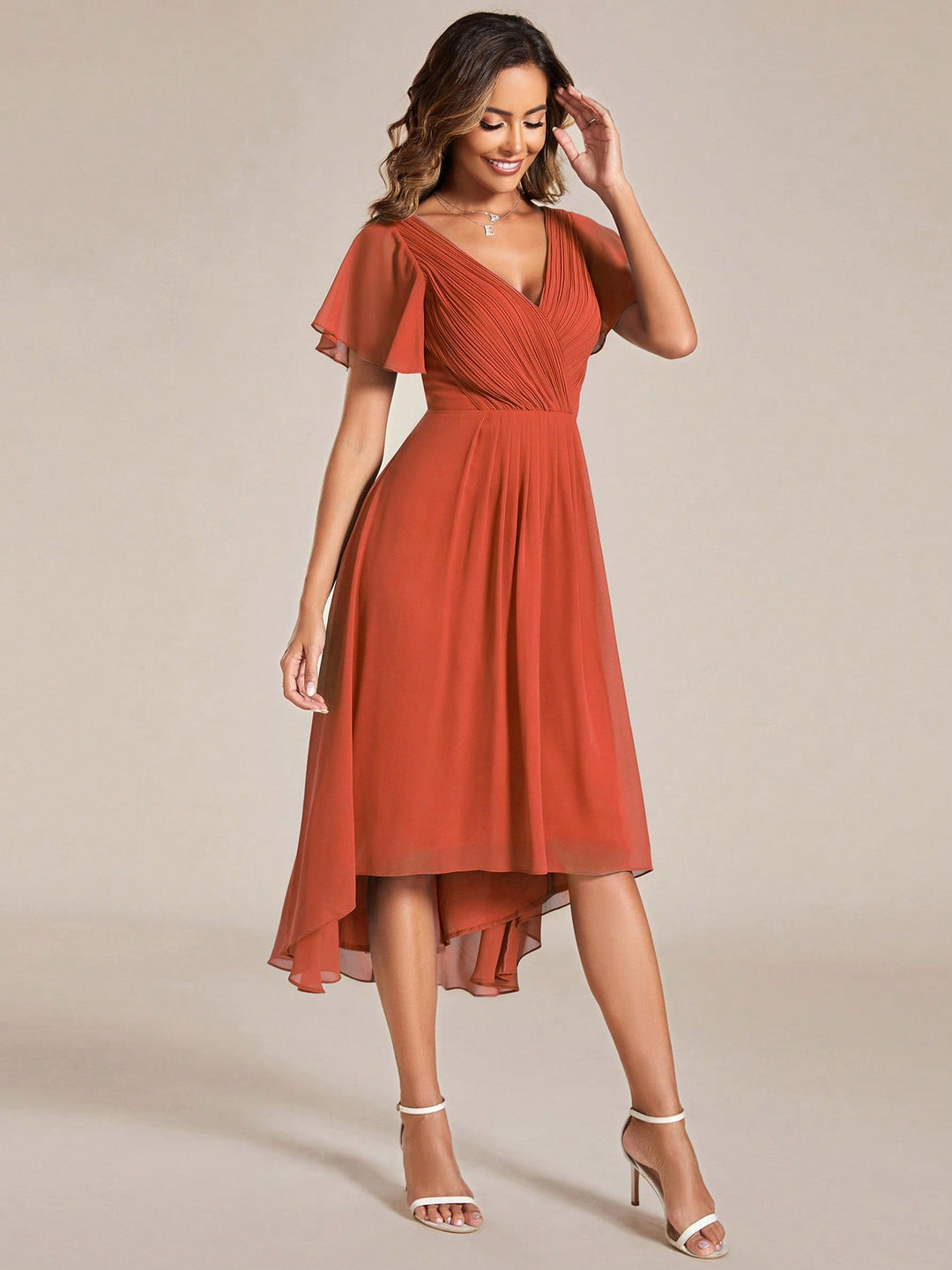 Rochie SHEIN, portocaliu