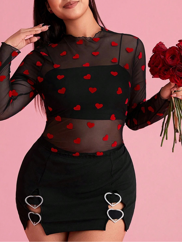 Bluza Shein Curve, mix culori