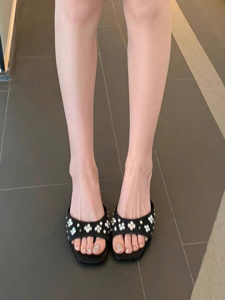 Sandale SHEIN, negru