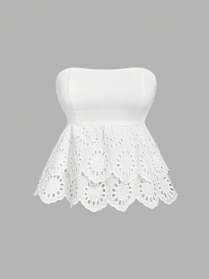 Top SHEIN, alb