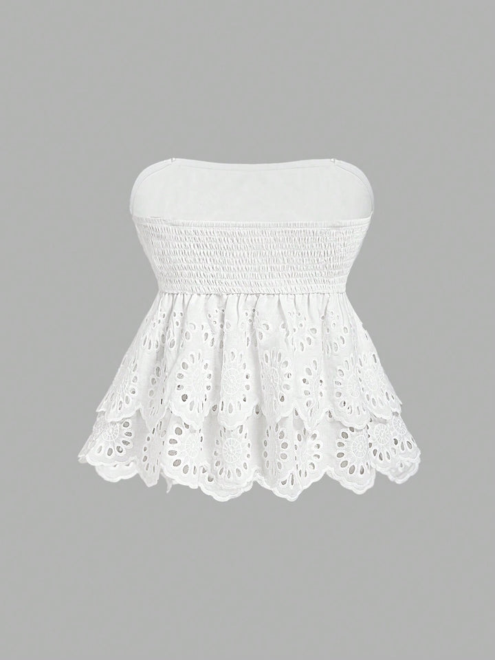 Top SHEIN, alb
