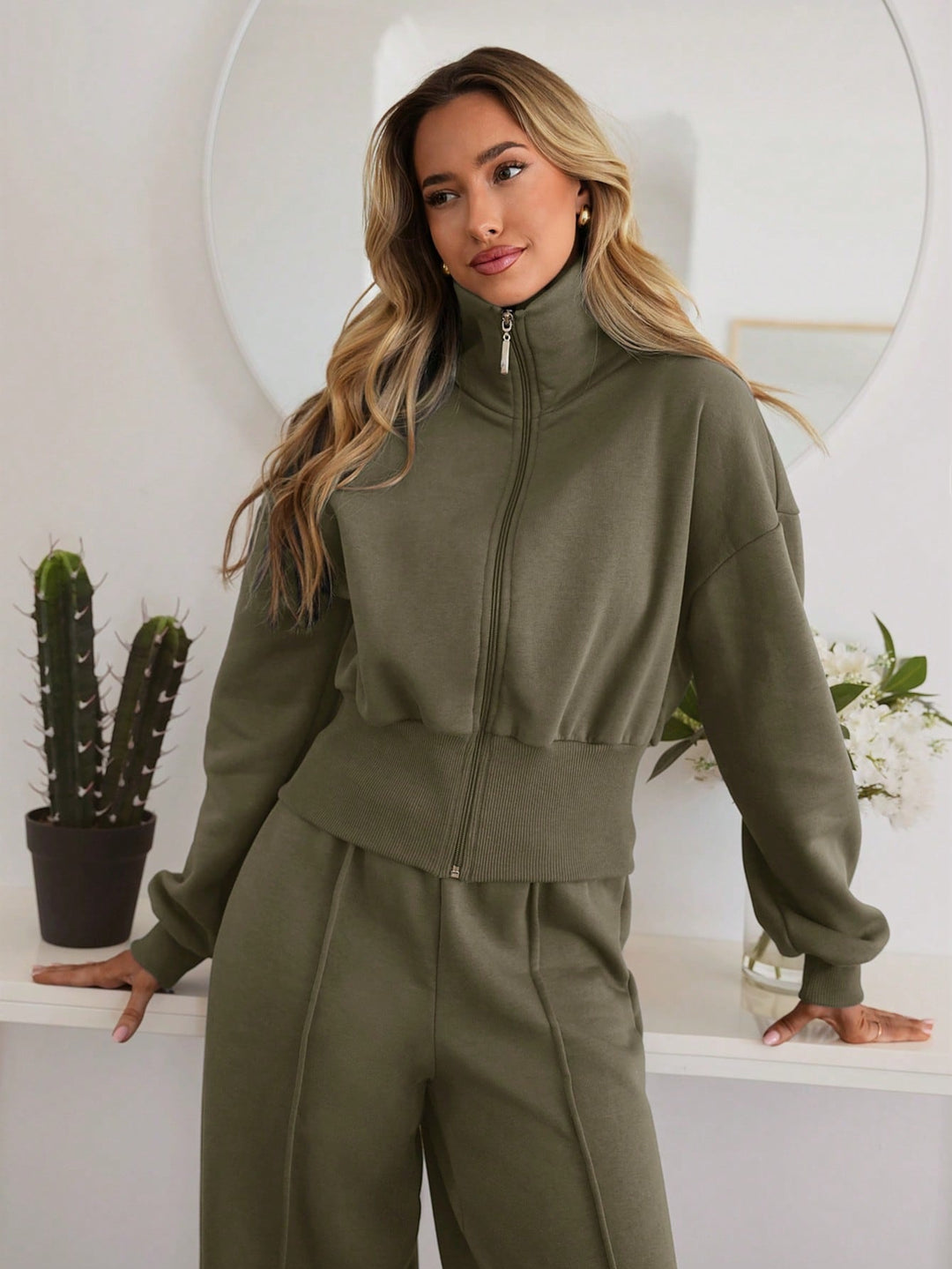 Compleu SHEIN, kaki