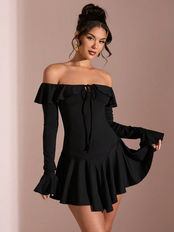 Rochie mini SHEIN, negru