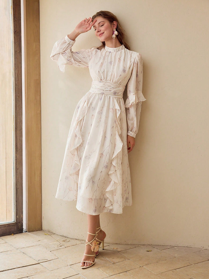Rochie maxi SHEIN, mix culori