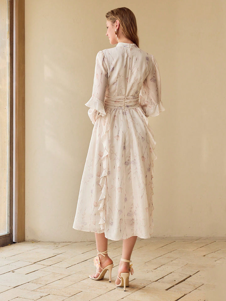 Rochie maxi SHEIN, mix culori