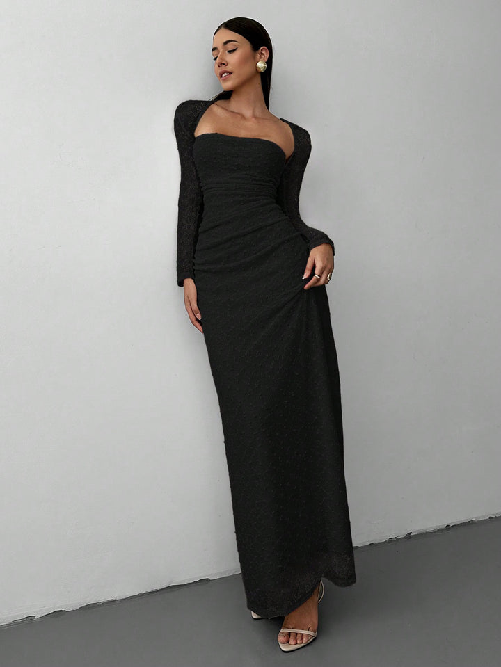 Rochie maxi SHEIN, negru