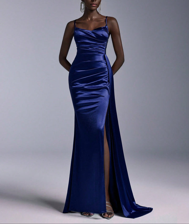 Rochie de ocazie SHEIN, albastru