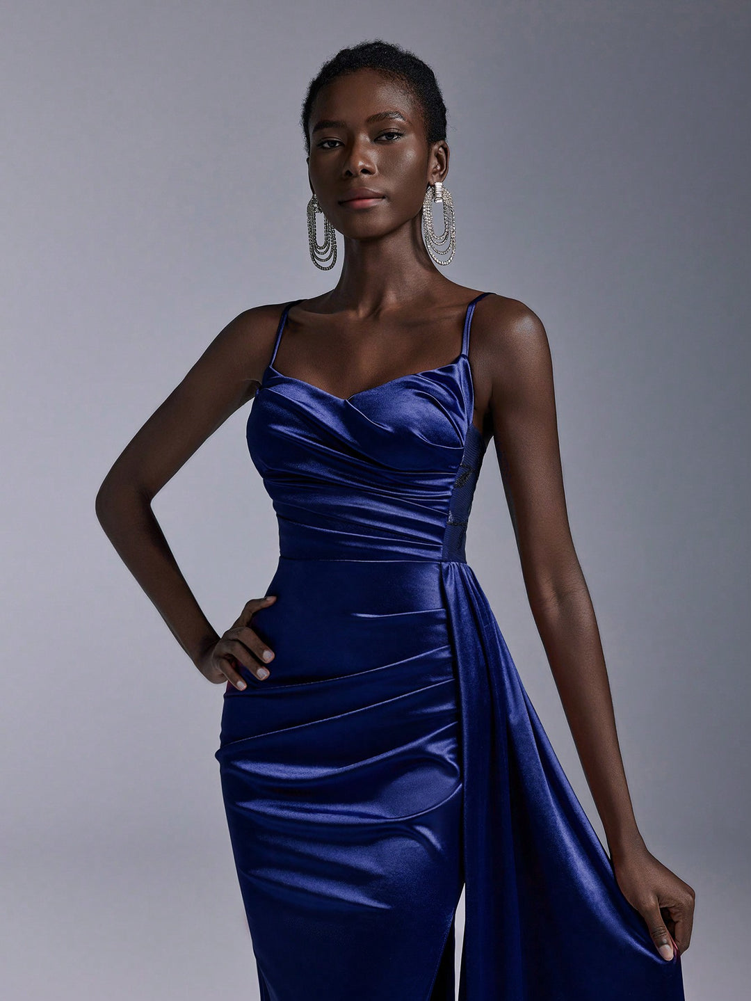 Rochie de ocazie SHEIN, albastru