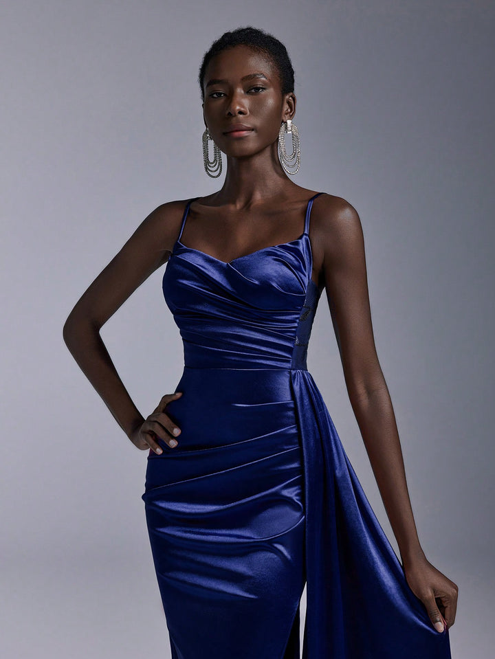 Rochie de ocazie SHEIN, albastru