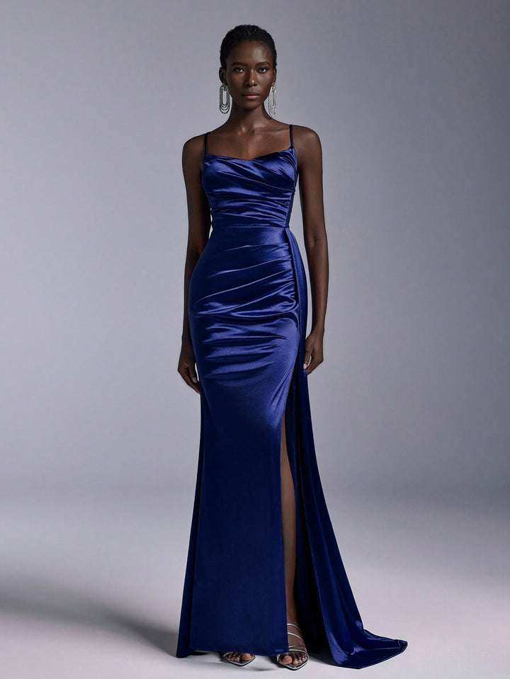 Rochie de ocazie SHEIN, albastru