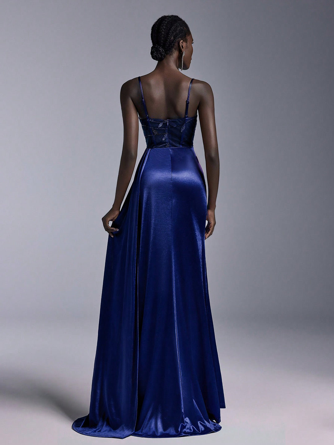 Rochie de ocazie SHEIN, albastru