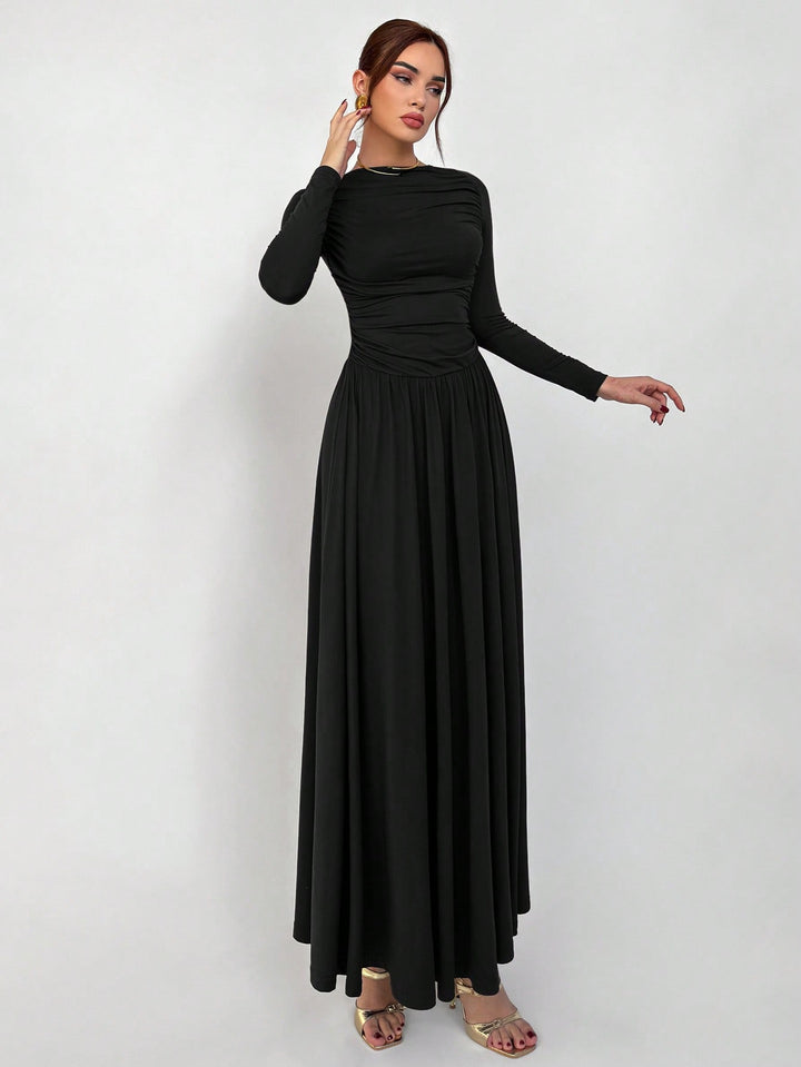 Rochie maxi SHEIN, negru