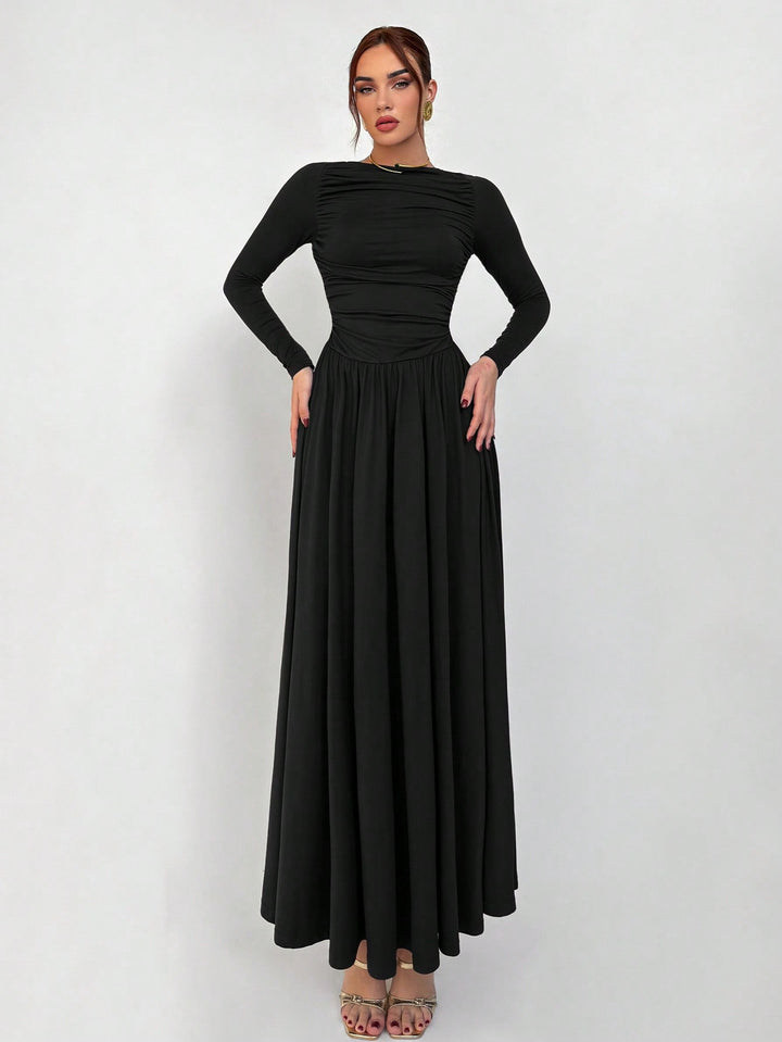 Rochie maxi SHEIN, negru