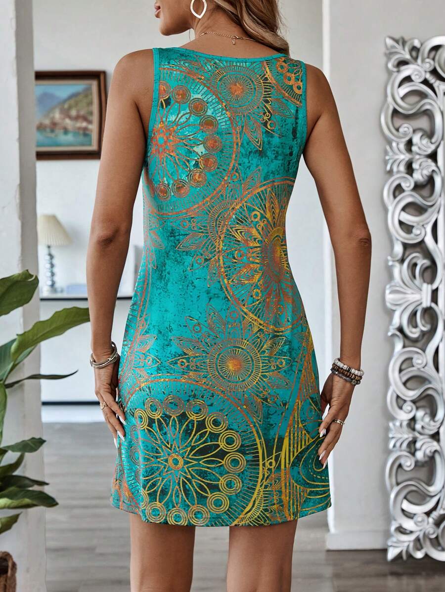 Rochie mini SHEIN, verde