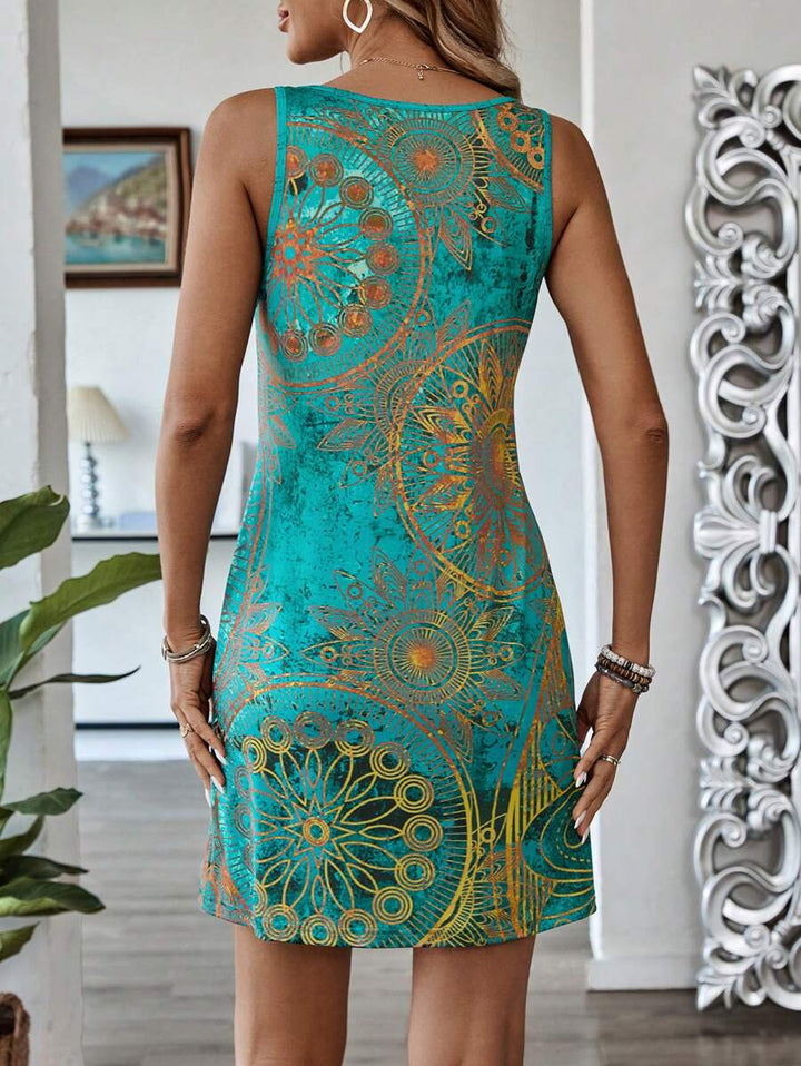 Rochie mini SHEIN, verde