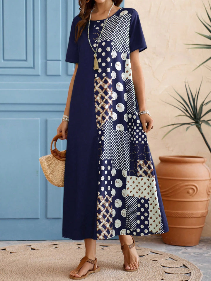 Rochie maxi SHEIN, mix culori