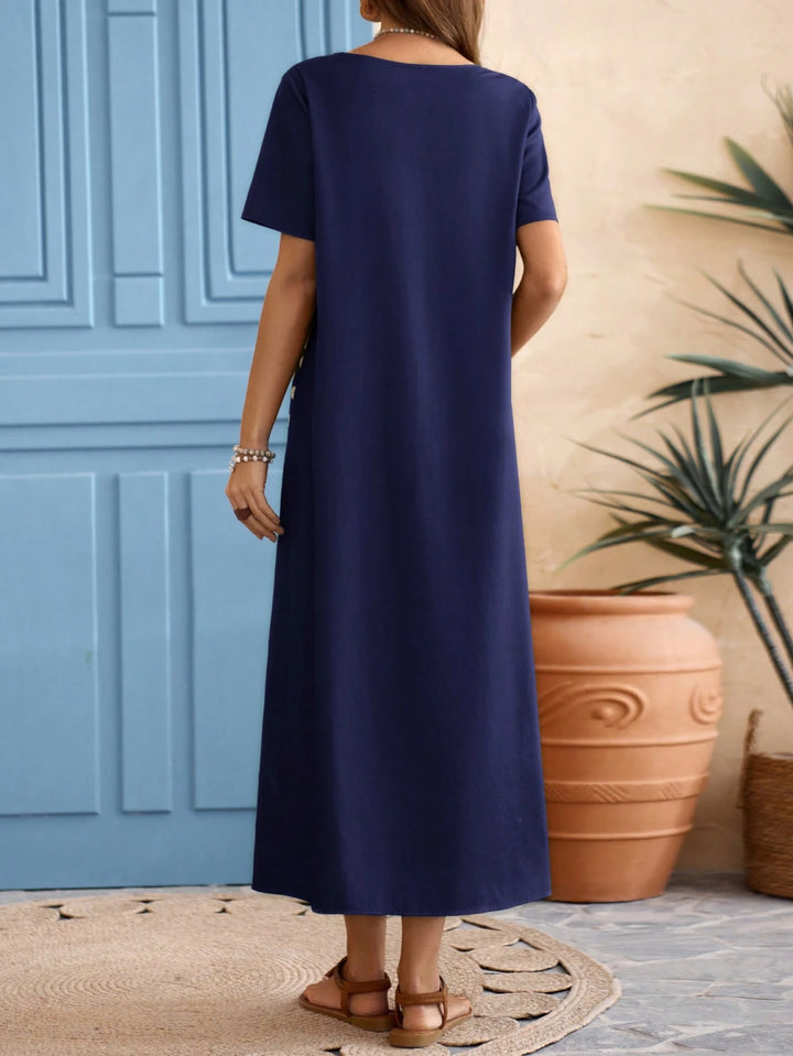 Rochie maxi SHEIN, mix culori