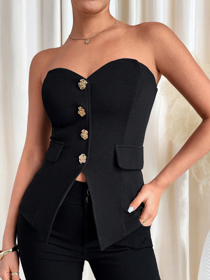 Top Shein, negru