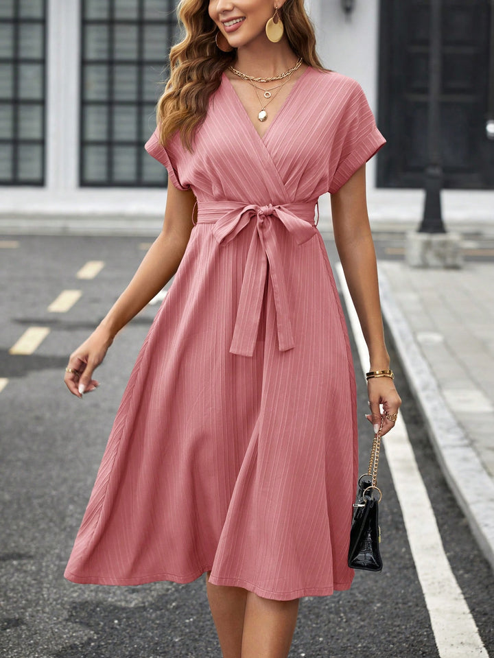 Rochie midi SHEIN, roz