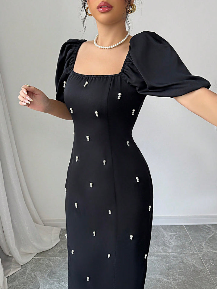 Rochie maxi SHEIN, negru