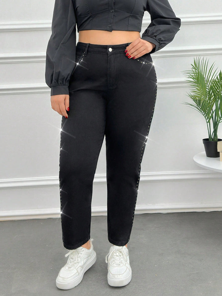 Jeans SHEIN, negru