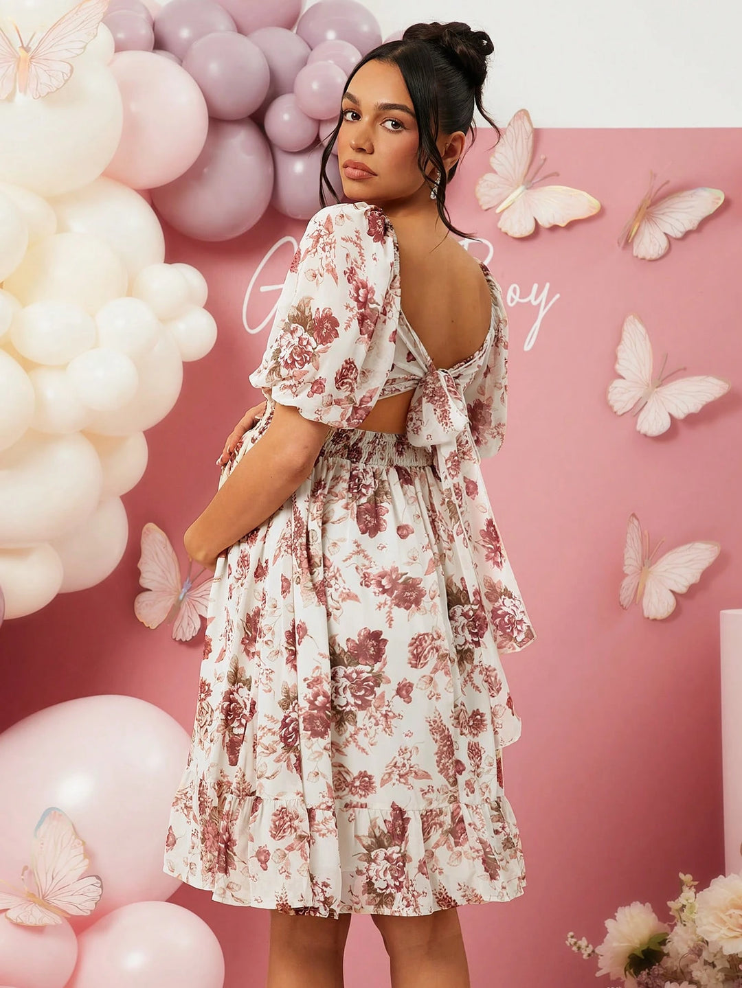 Rochie mini SHEIN, mix culori