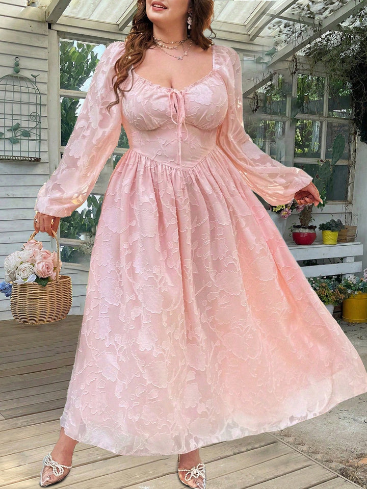 Rochie maxi SHEIN, roz