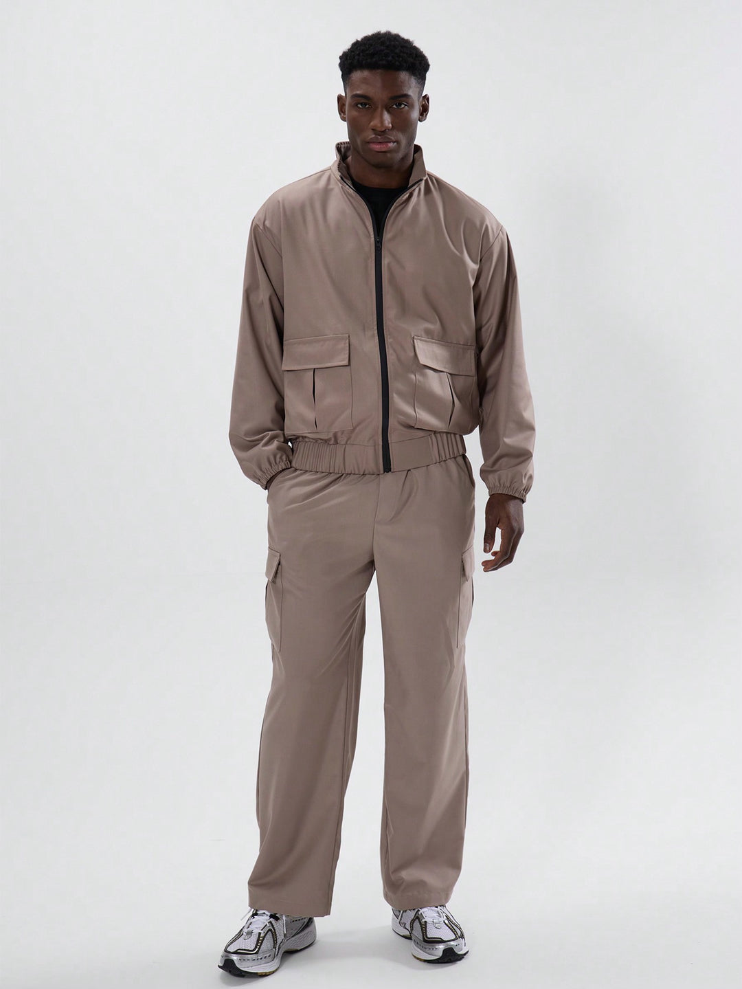 Pantalon SHEIN, maro