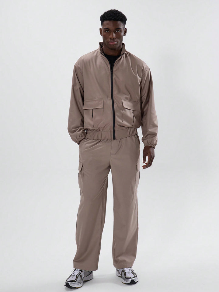 Pantalon SHEIN, maro