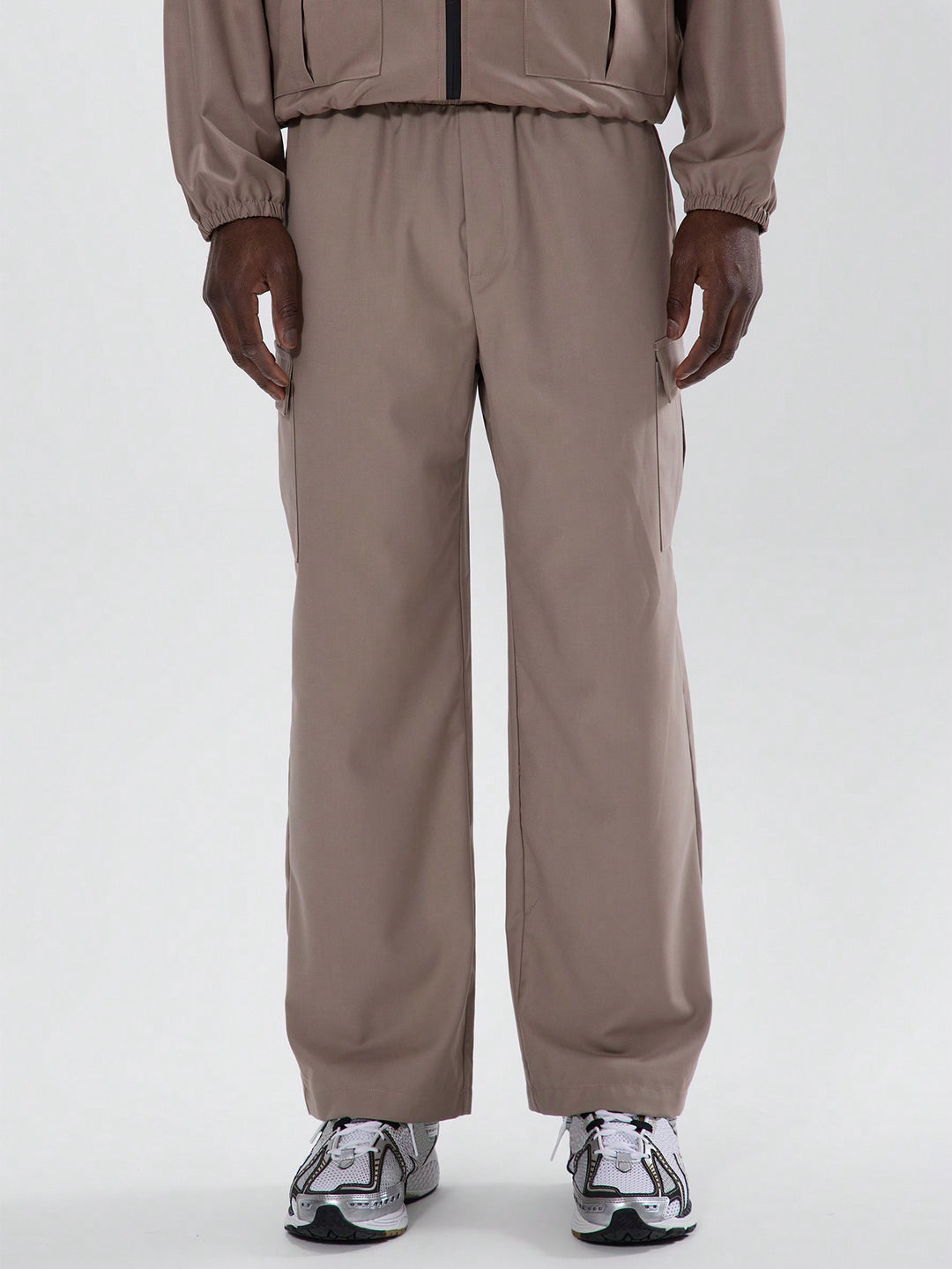 Pantalon SHEIN, maro