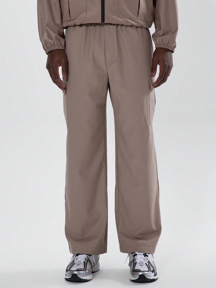 Pantalon SHEIN, maro