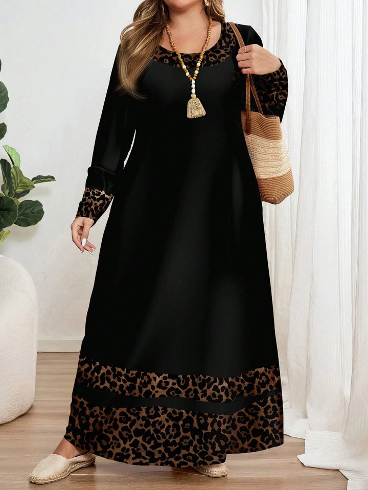 Rochie maxi SHIEN, negru