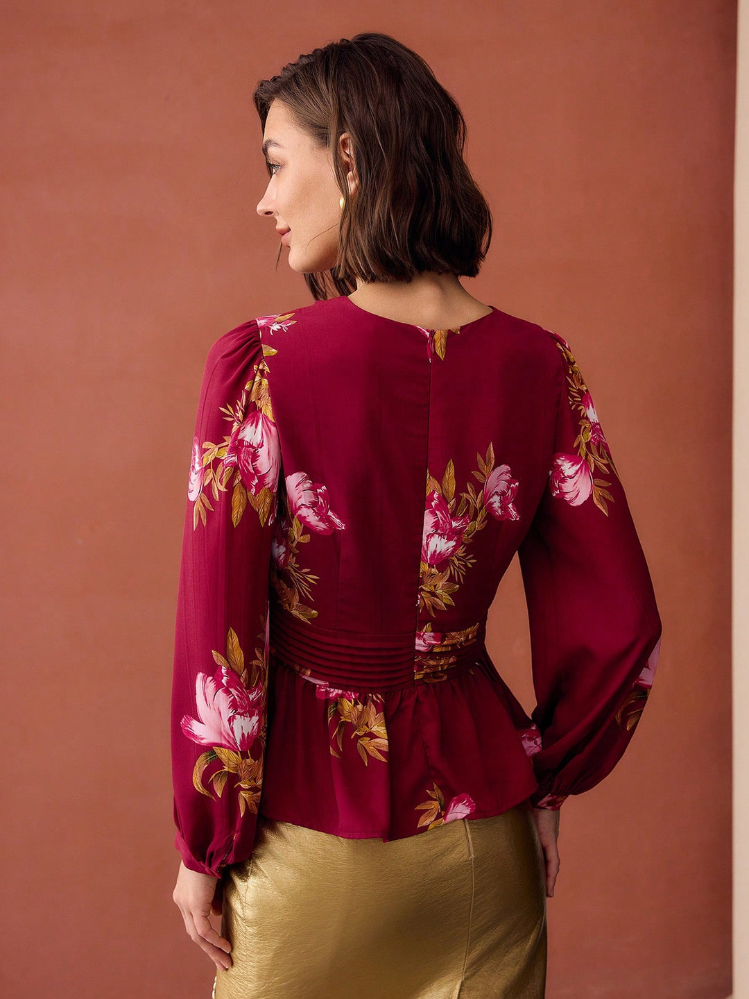 Bluza peplum SHEIN