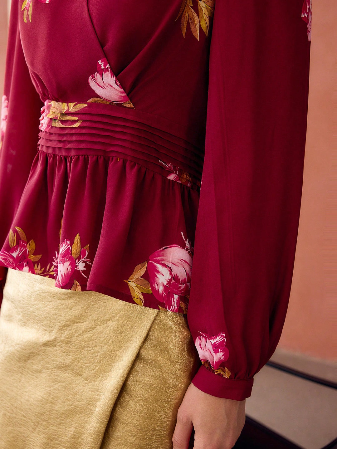 Bluza peplum SHEIN