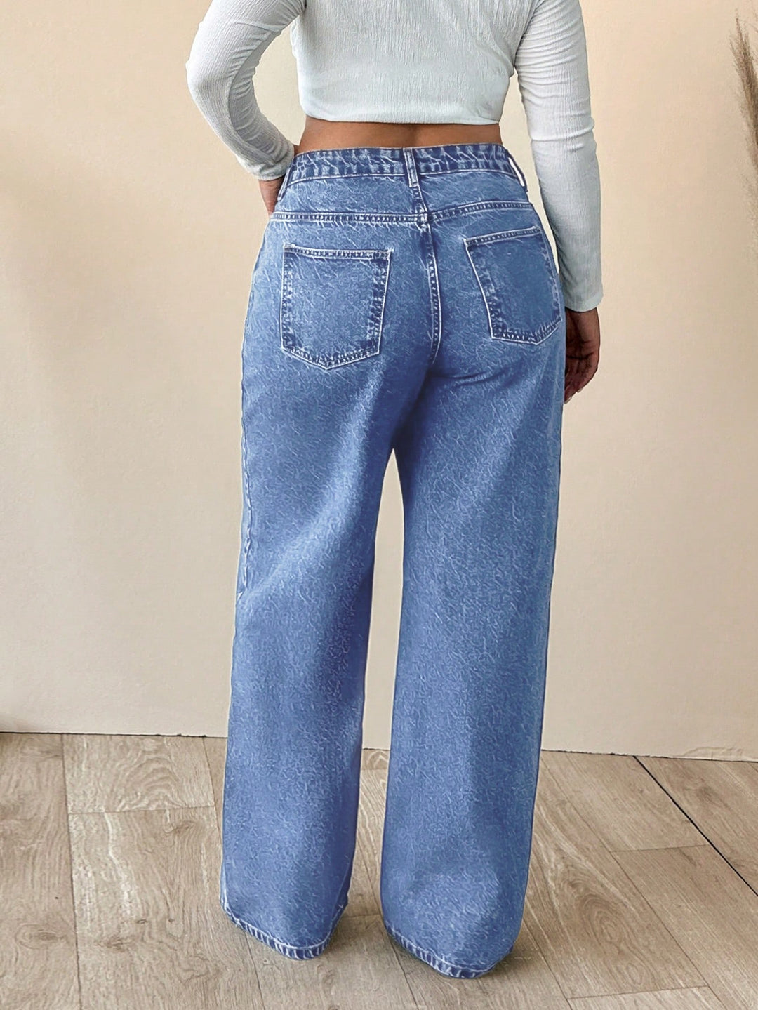 Jeans SHEIN, albastru