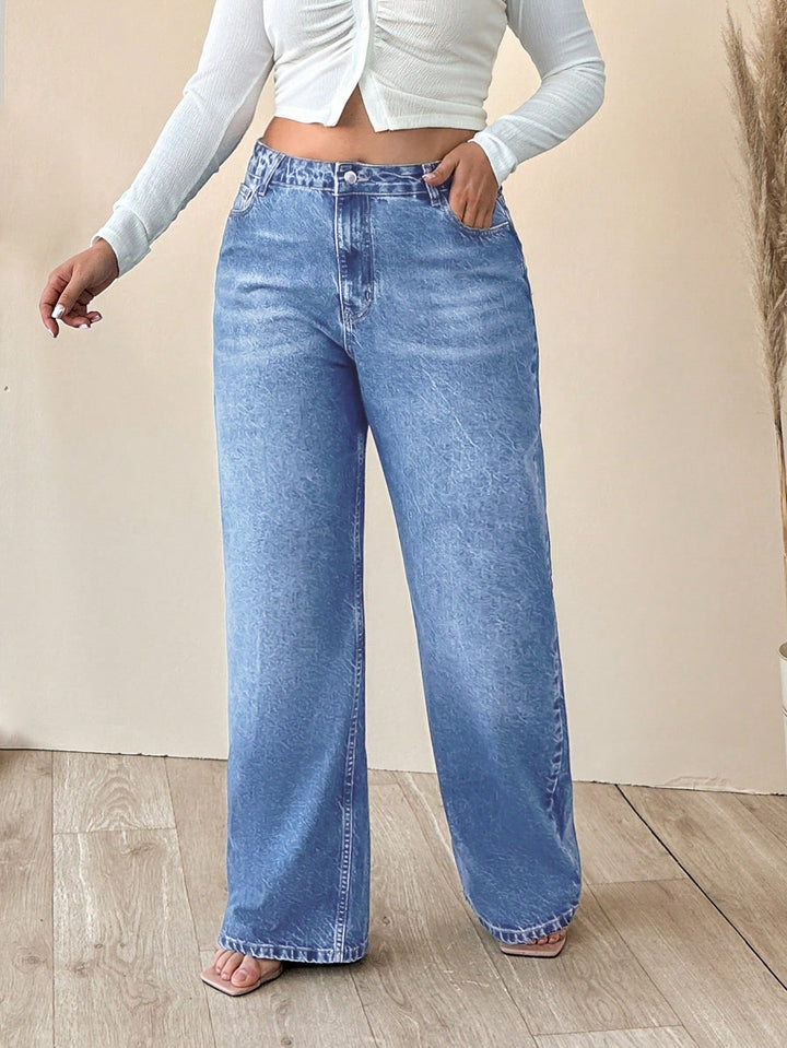 Jeans SHEIN, albastru