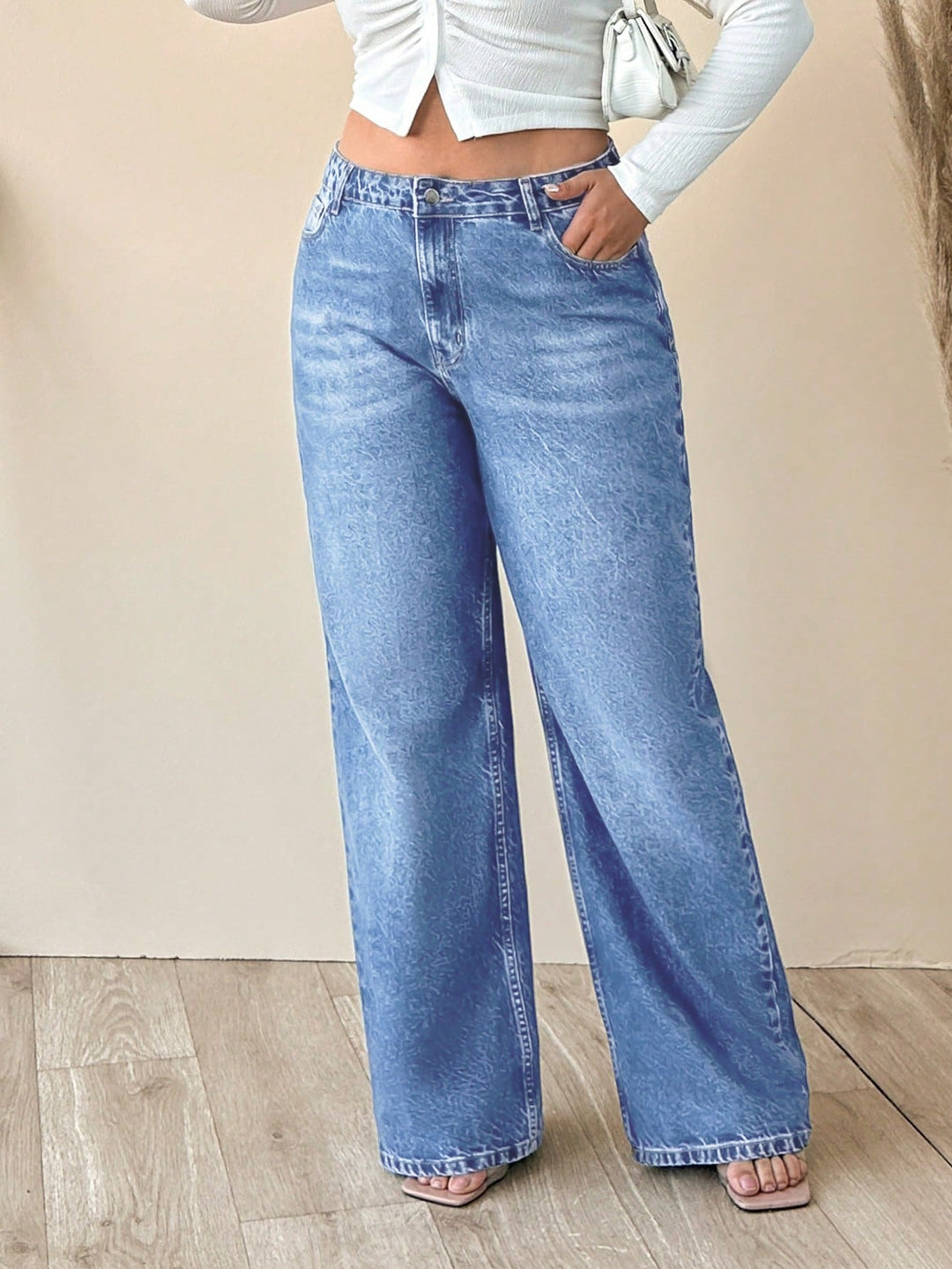Jeans SHEIN, albastru