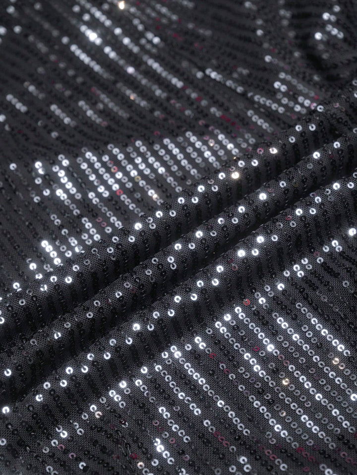 Pantaloni SHEIN, Negru