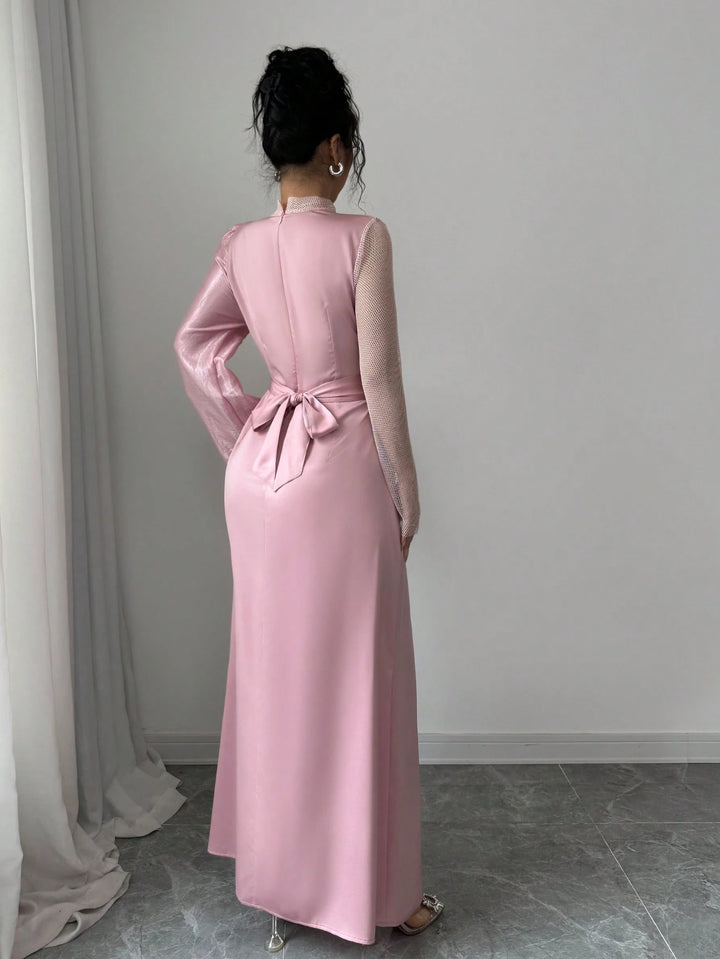 Rochie maxi Shein, roz