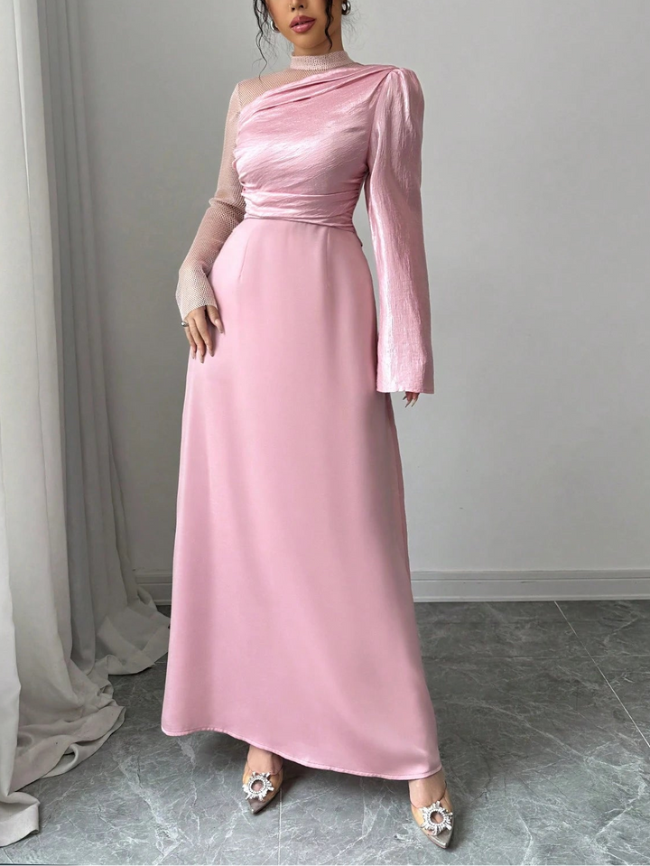 Rochie maxi Shein, roz