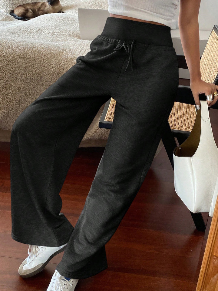 Pantaloni SHEIN, negru