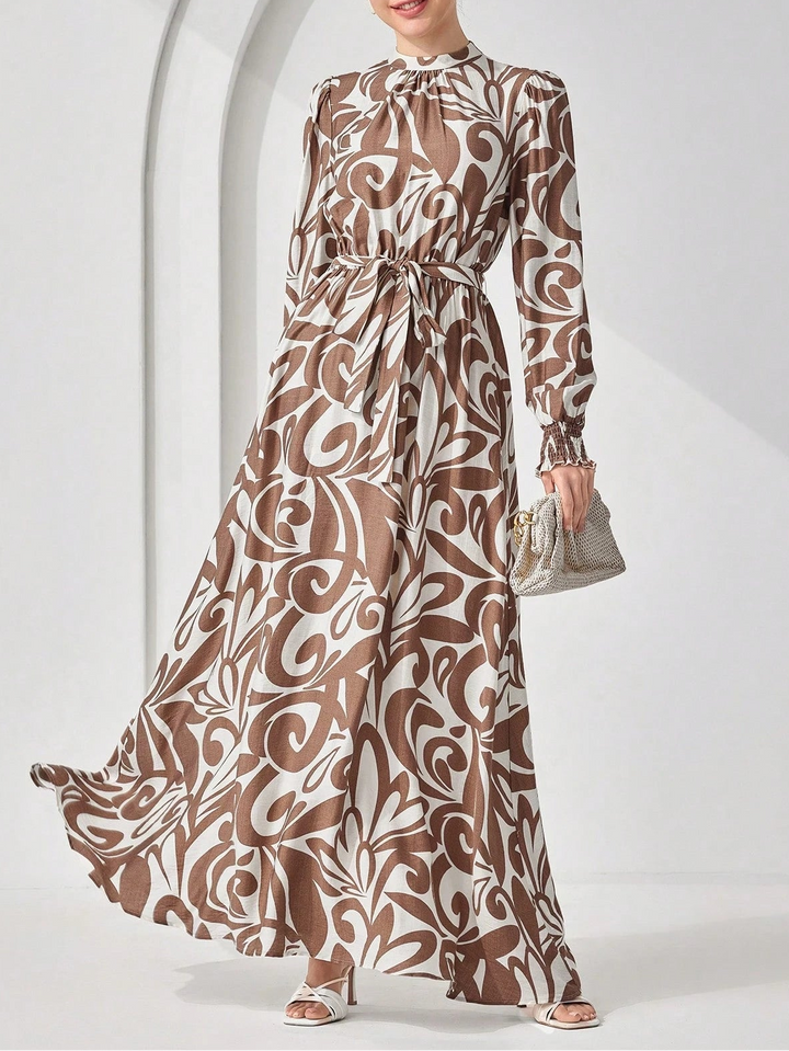 Rochie maxi Shein, mix culori