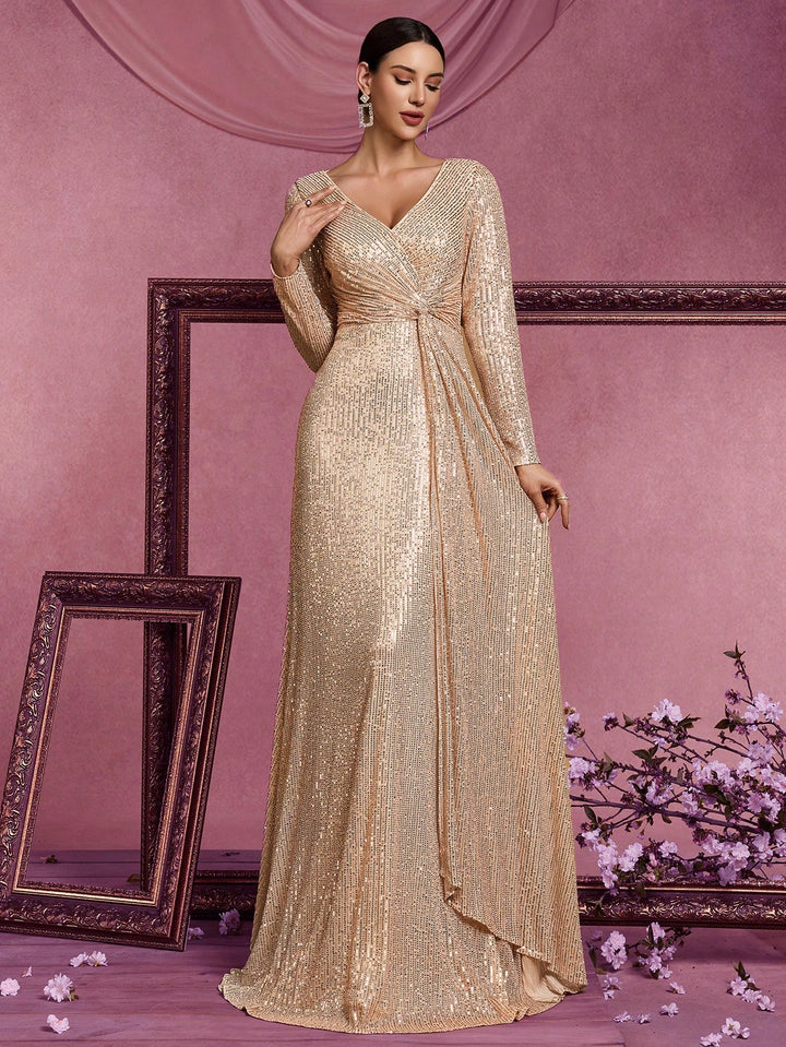 Rochie SHEIN, auriu