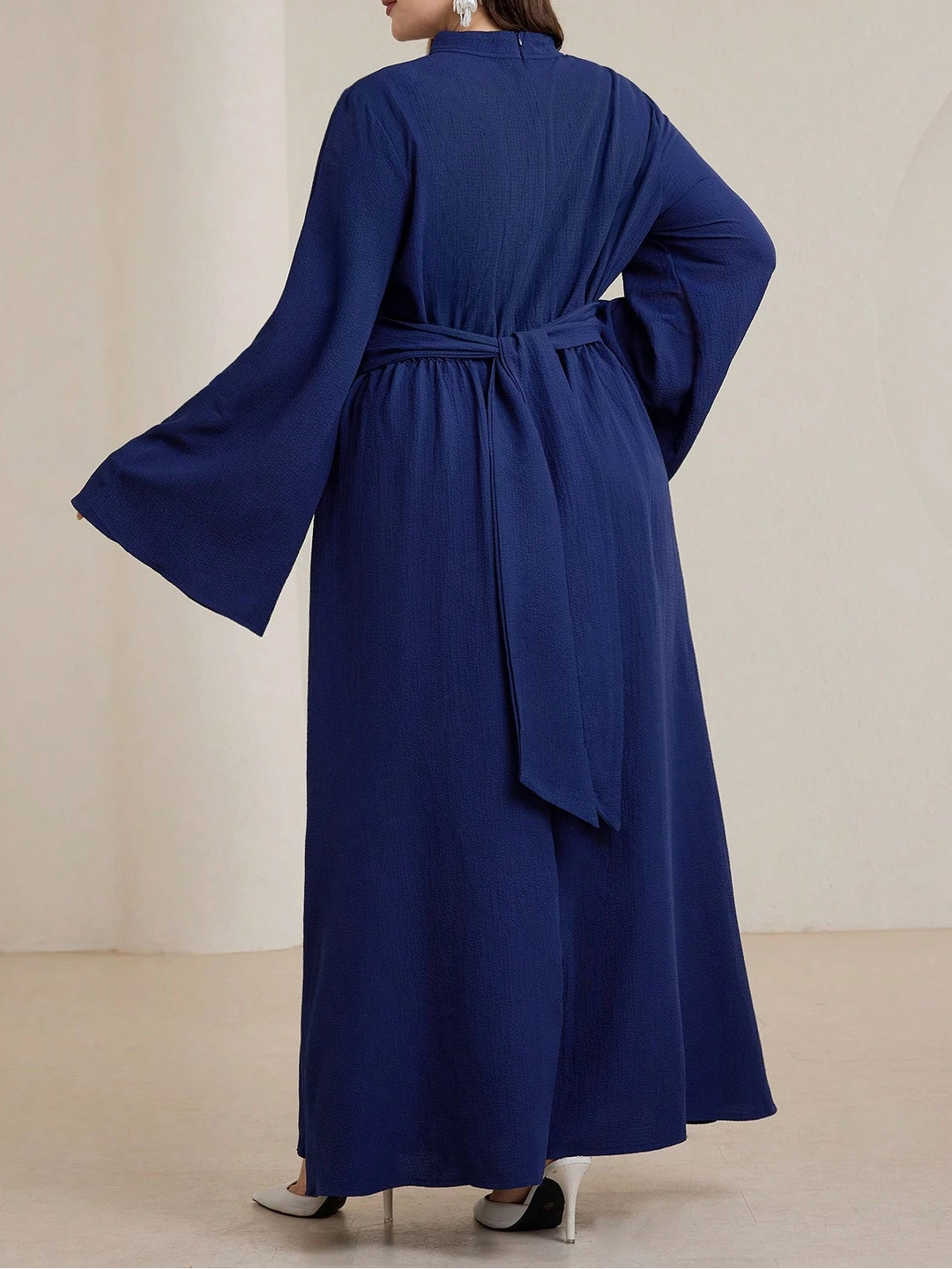 Rochie maxi Shein Curve, albastru