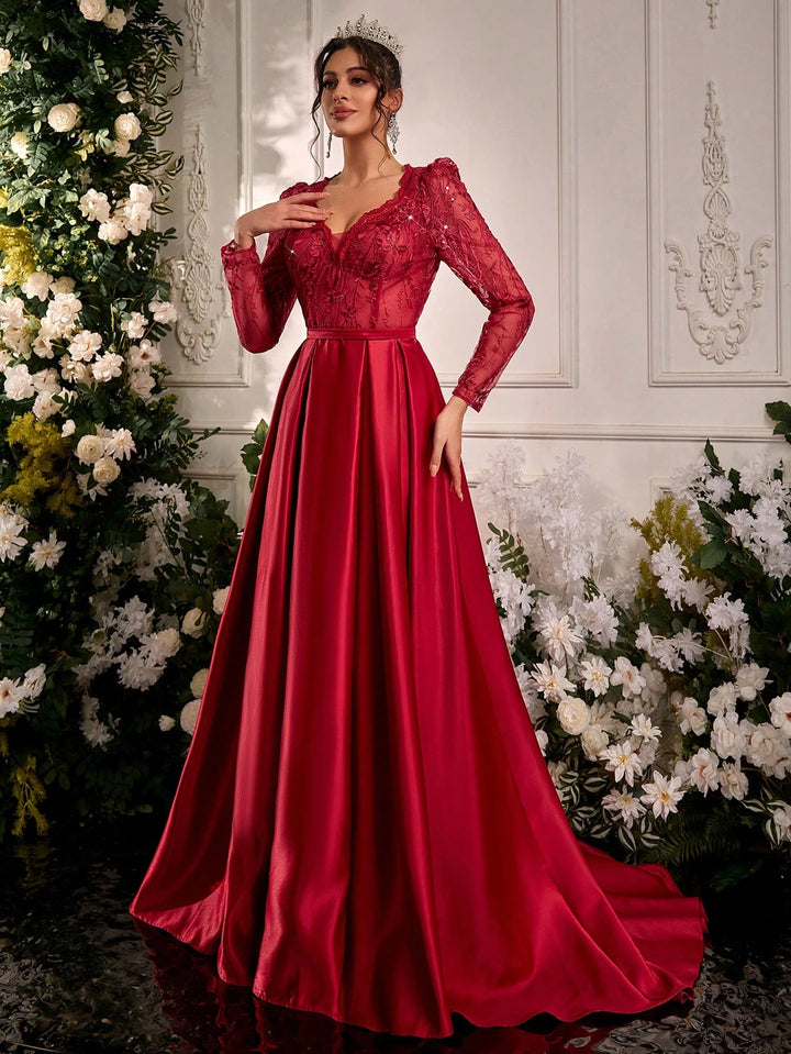 Rochie de ocazie SHEIN, roșu