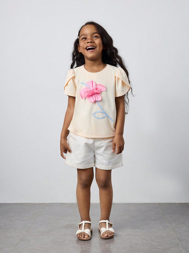 Tricou SHEIN, bej