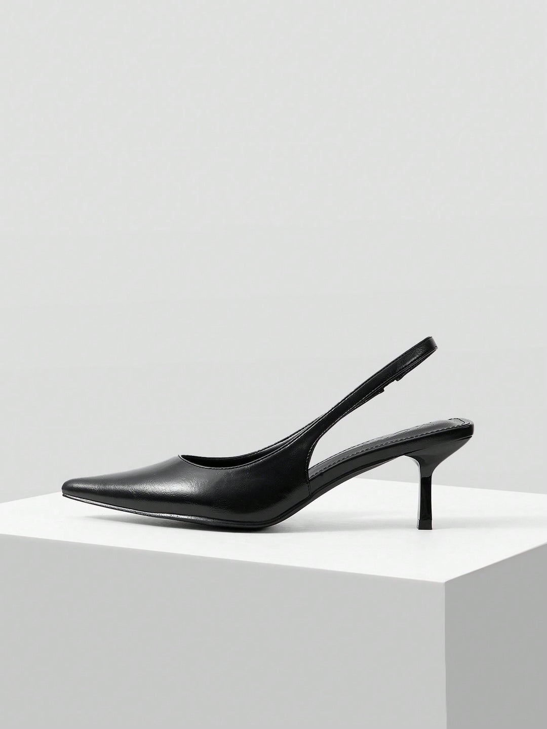 Pantofi cu toc SHEIN, negru